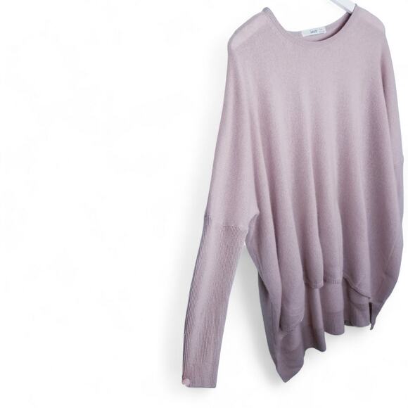 Subtle Luxury 100% Cashmere Sweater Easy Fit Carnation - Size S/M - Picture 4 of 7